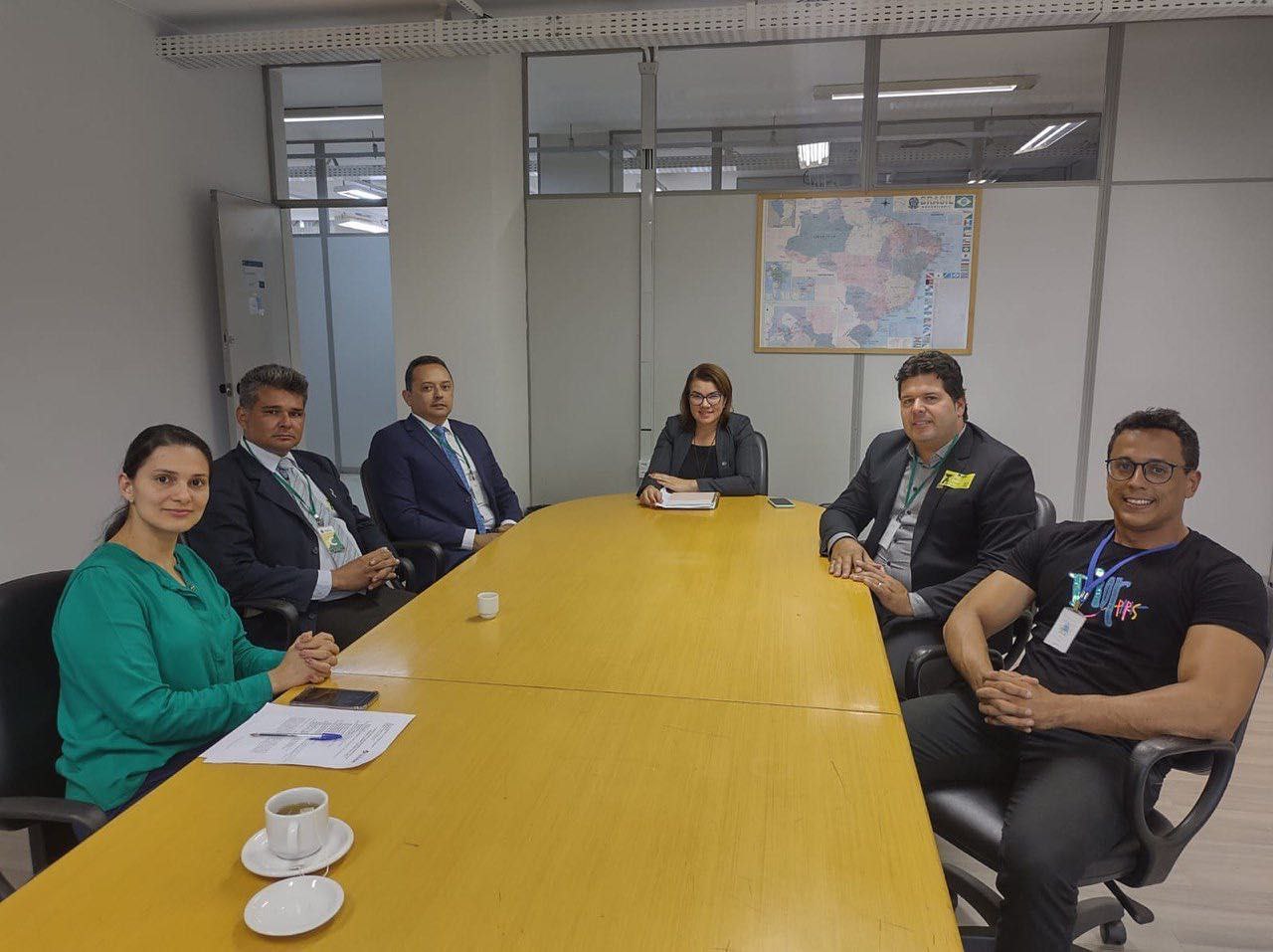 Presidente do CISCO, Éden Duarte, esteve em reunião na Coordenação Nacional do Programa Cisternas de Placas