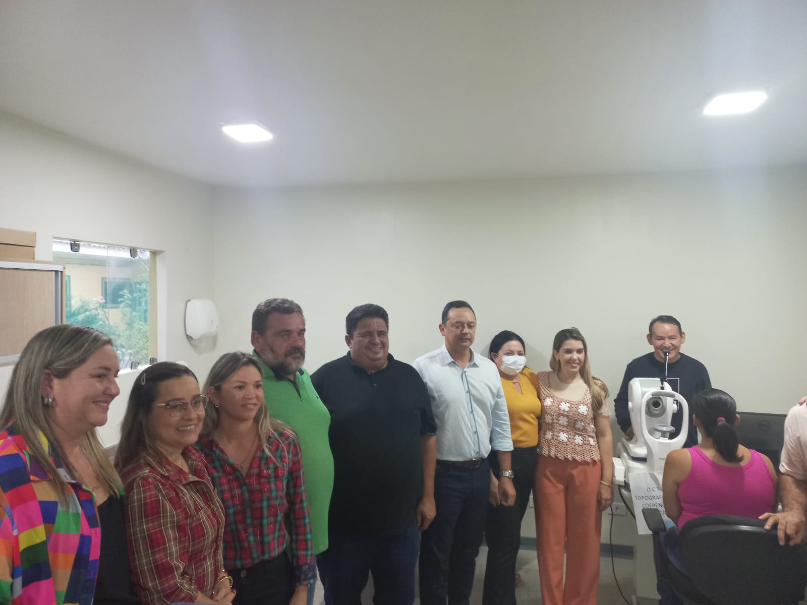 CISCO recebe equipamento de tomografia de coerência óptica