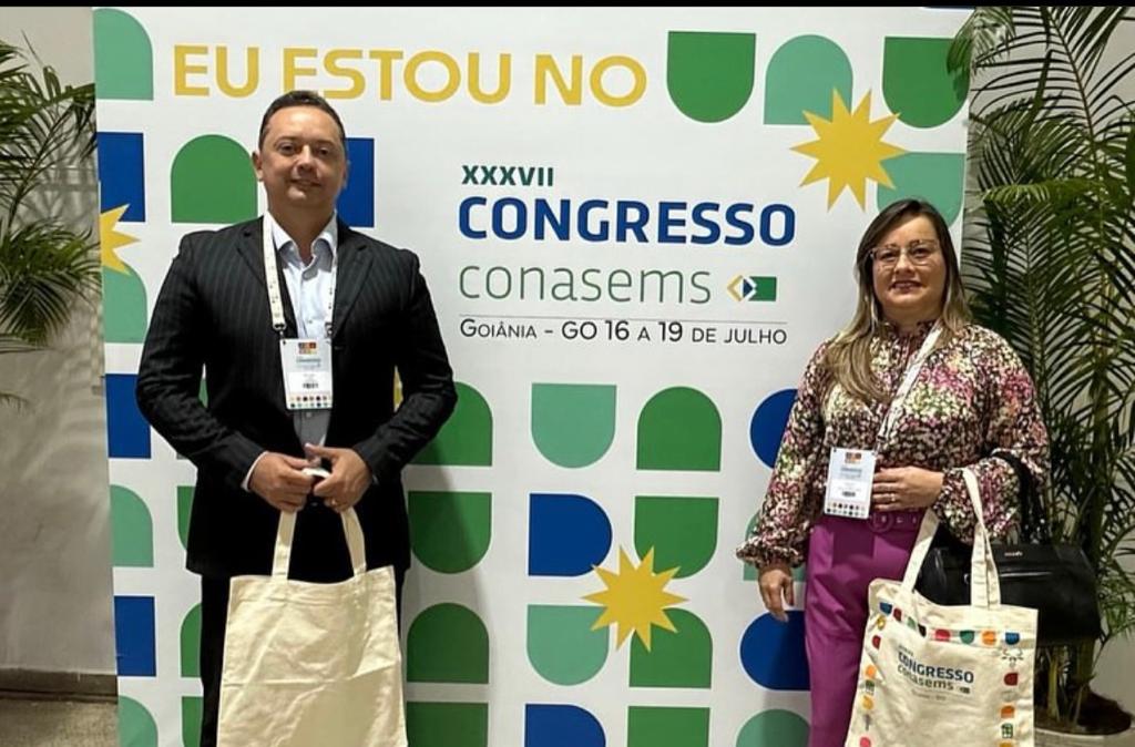 Presidente do CISCO marca presença presença no 37º Congresso do Conasems em Goiânia