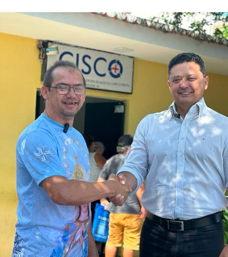 O Presidente do CISCO, Éden Duarte e o Deputado Federal Luiz Couto, viabilizam recursos para aquisição de Equipamentos para o Consórcio.